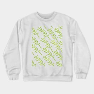 Green Branches Crewneck Sweatshirt